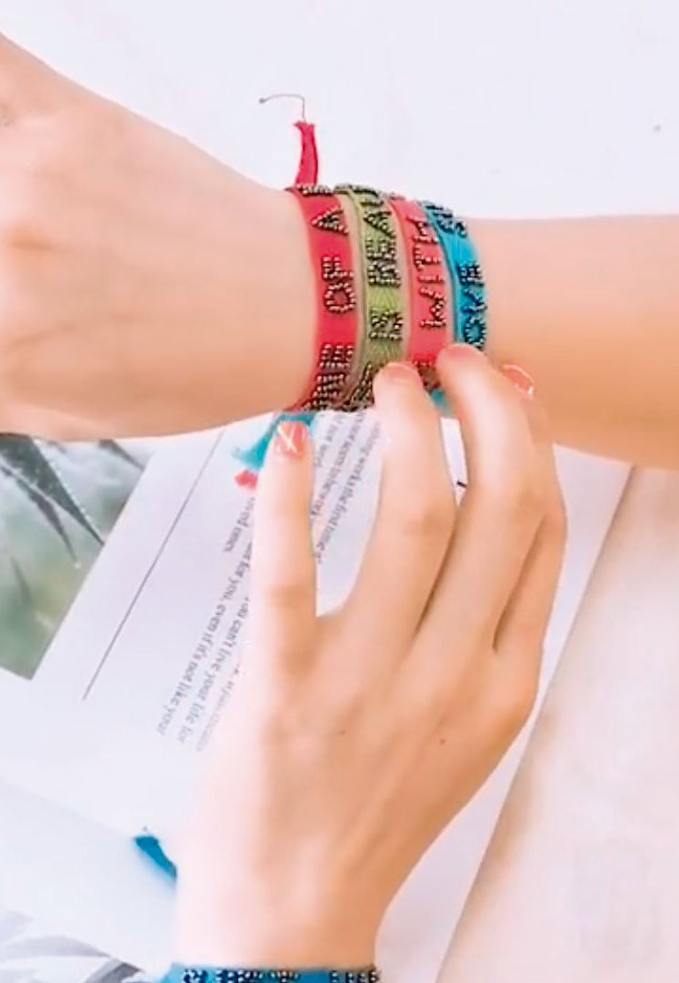 ClaudiaG Talk-To-Me Bracelet: Love Is All