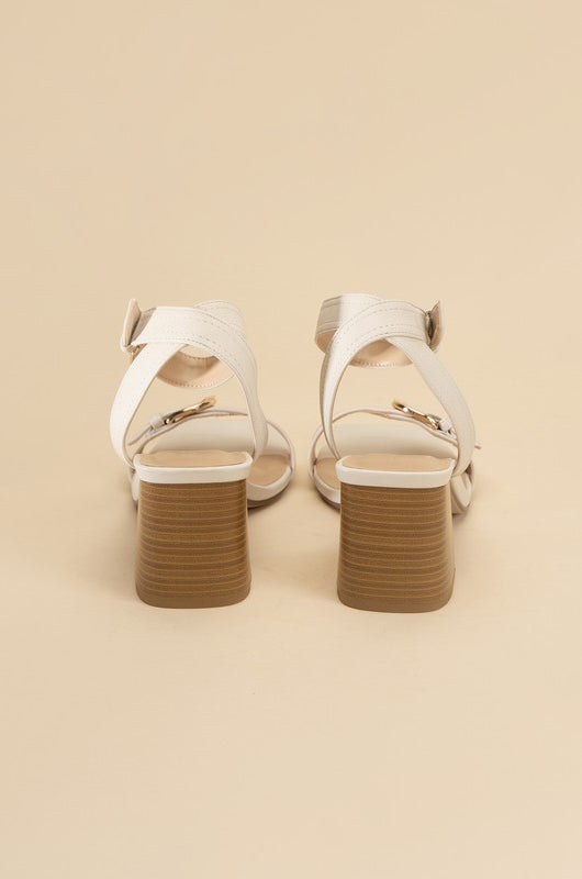 TREATY-S Buckle Sandal Heel Fortune Dynamic