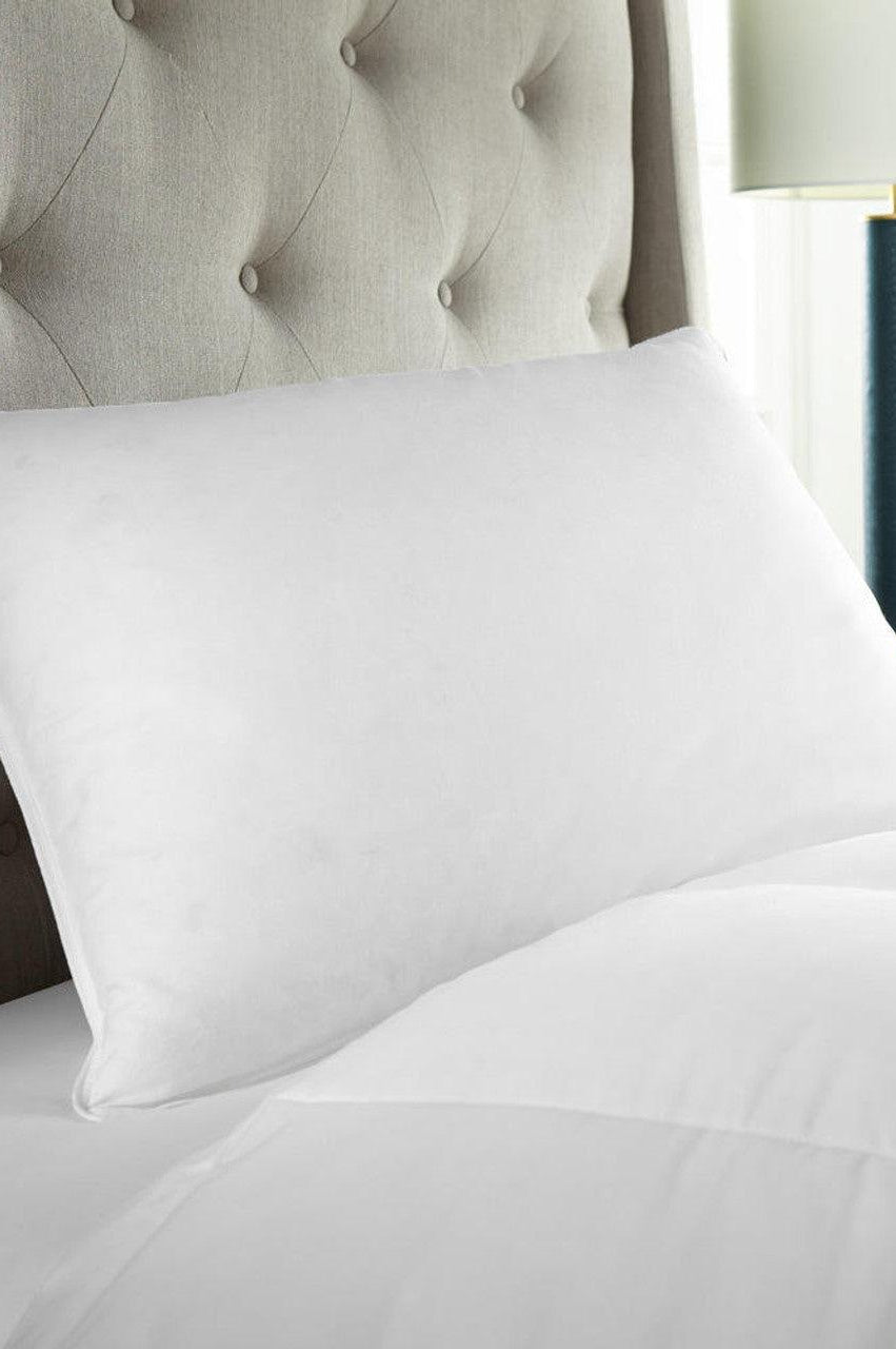 25/75 Down & Feather Medium or Firm Hotel Pillow for Back & Side Sleepers (Hypoallergenic) beddingbag.com