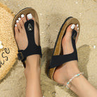 Toe Post Flat Sandals Trendsi