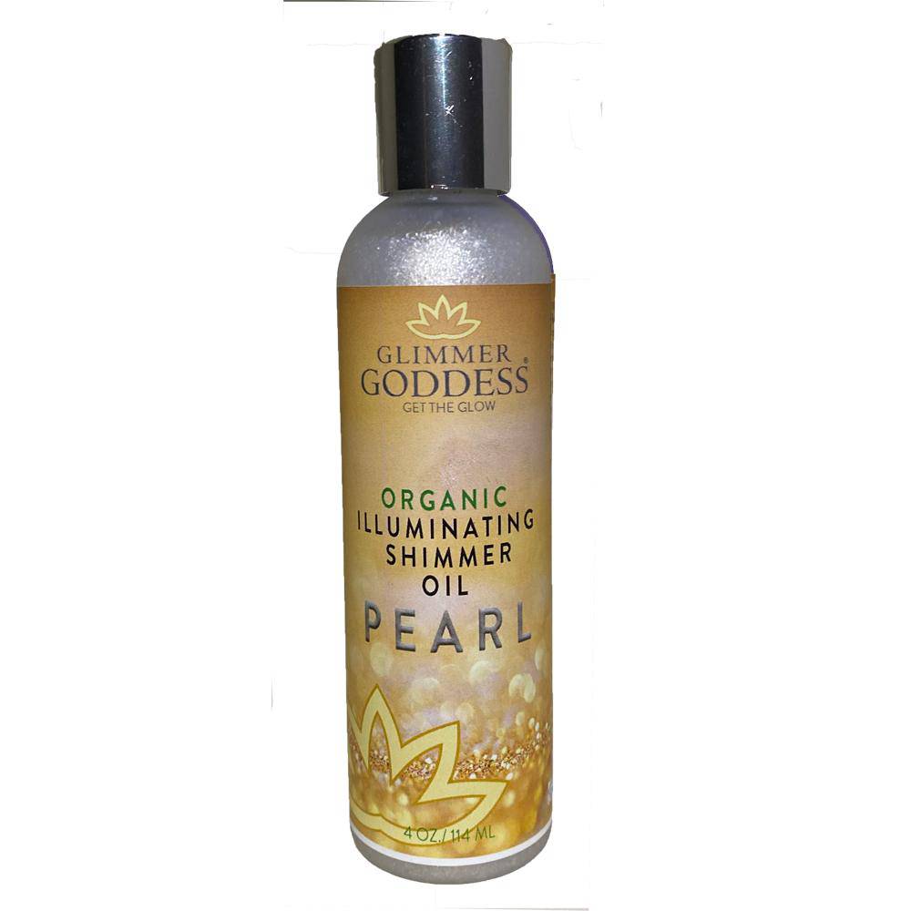 Illuminating Shimmer Body & Face Oils Glimmer Goddess® Organic Skin Care