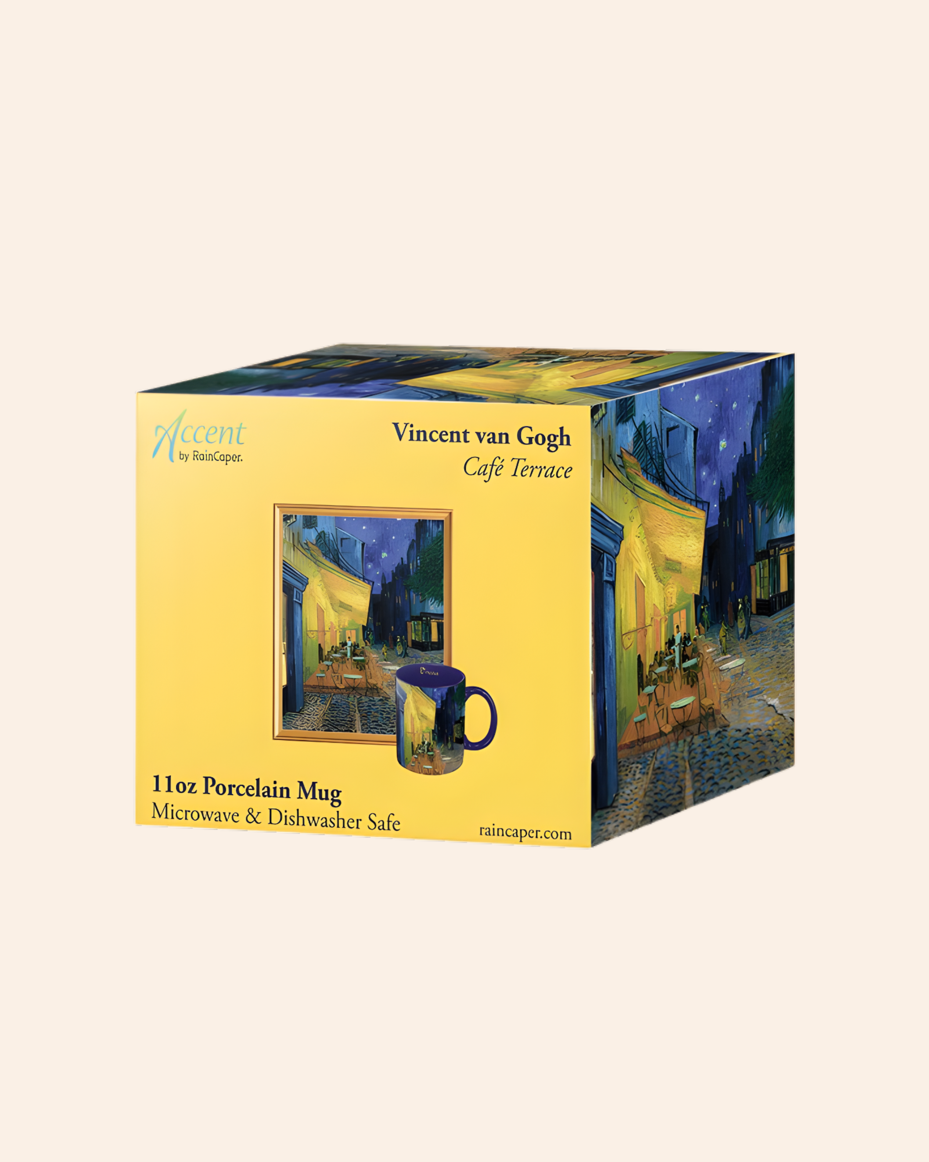 Accent by RainCaper Van Gogh "Irises" Mug for Coffee or Tea casualchicboutiquestore