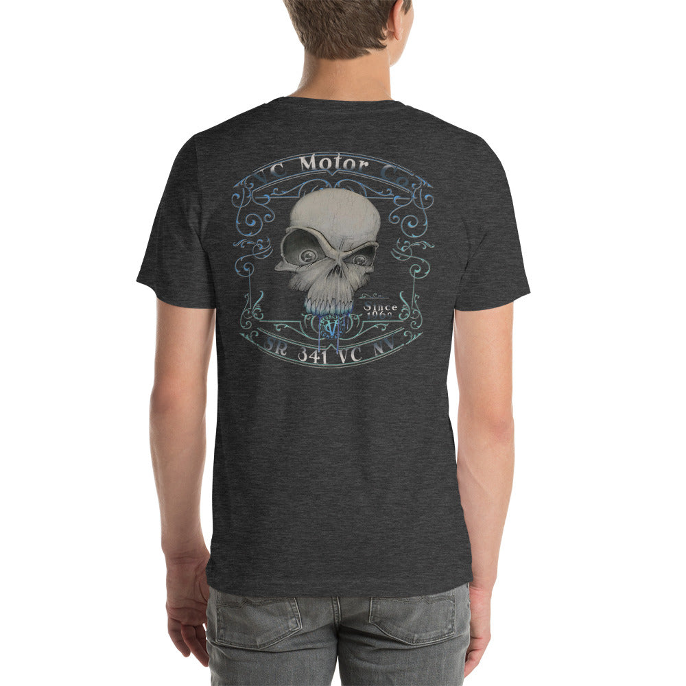 "Toxic" -  Men's Short-Sleeve Skull T-Shirt Virginia City Motorcycle Company