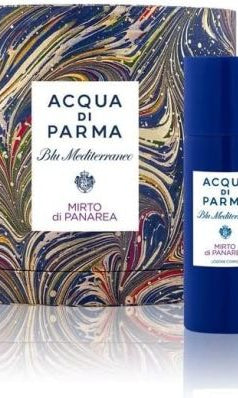 Acqua di Parma Blu Mediterraneo Mirto di Panarea 75ml EDT Spray / 40ml Shower Gel / 50ml Body Lotion Grace Beauty
