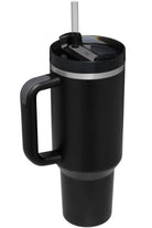 Stainless Steel Tumbler with Upgraded Handle and Straw Trendsi