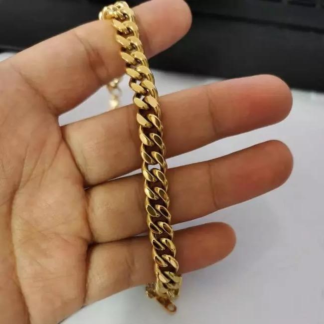 Stylish Cuban Chain Bracelet Ellisonyoung.com