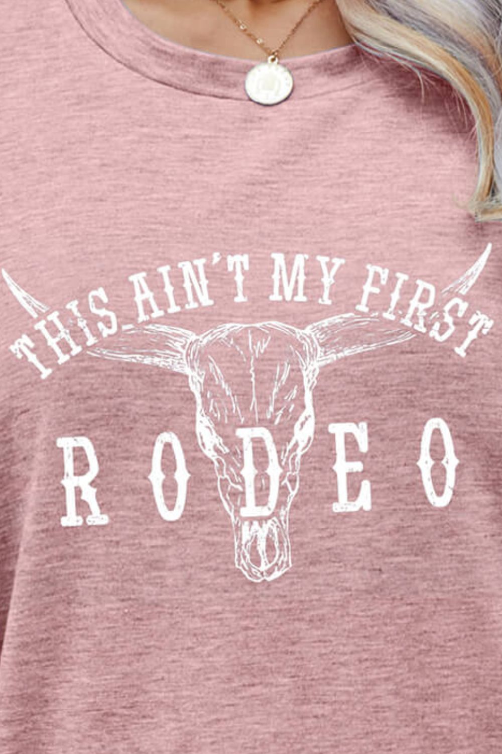 THIS AIN'T MY FIRST RODEO Tee Shirt Branding Iron Western Wear