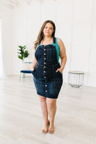 Judy Blue Agnes Denim Overall Dress |   |  Casual Chic Boutique