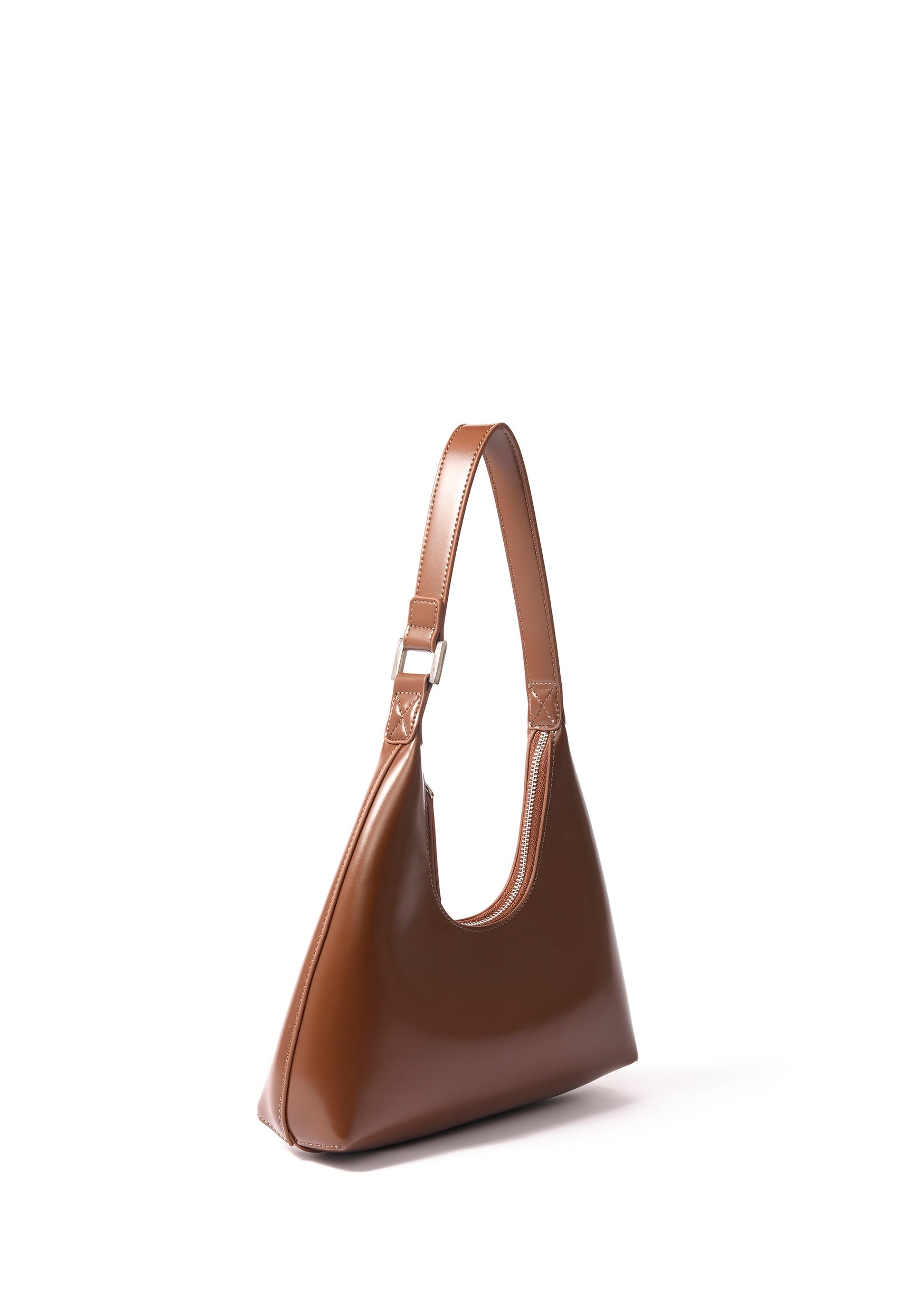 Alexia Bag in Smooth Leather, Caramel Bob Oré