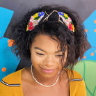 Luxe Flower Bead Headband Ellisonyoung.com