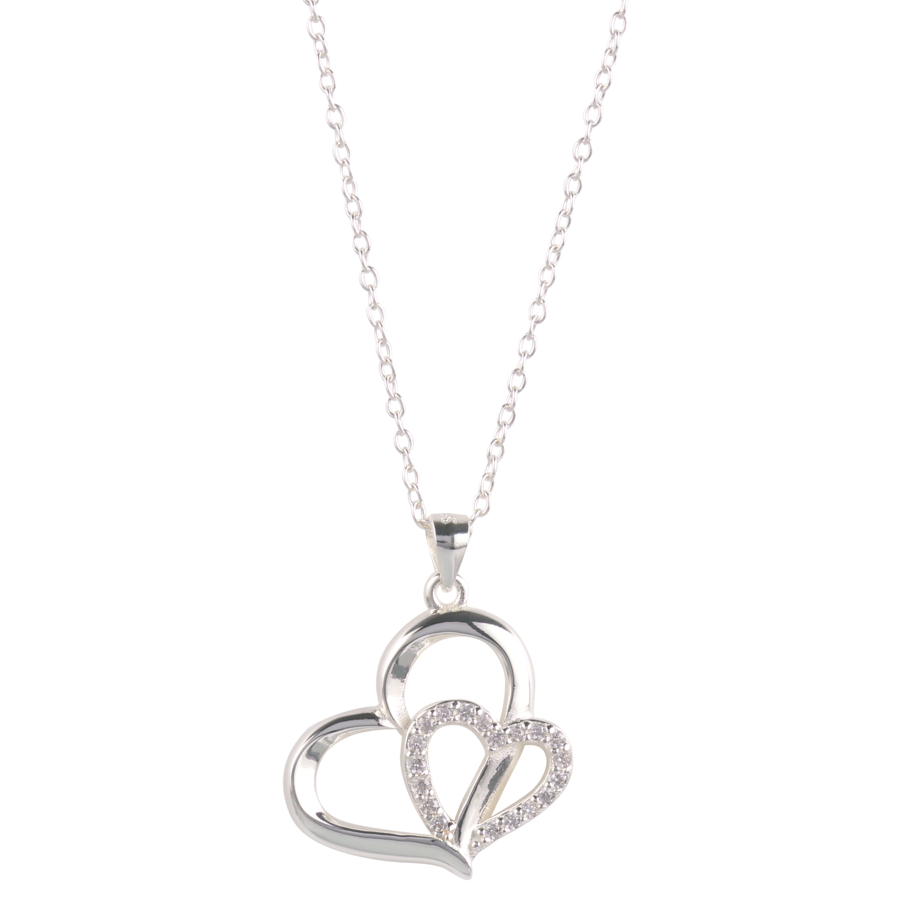 Eternity Love Heart Pave Necklace Nichestar