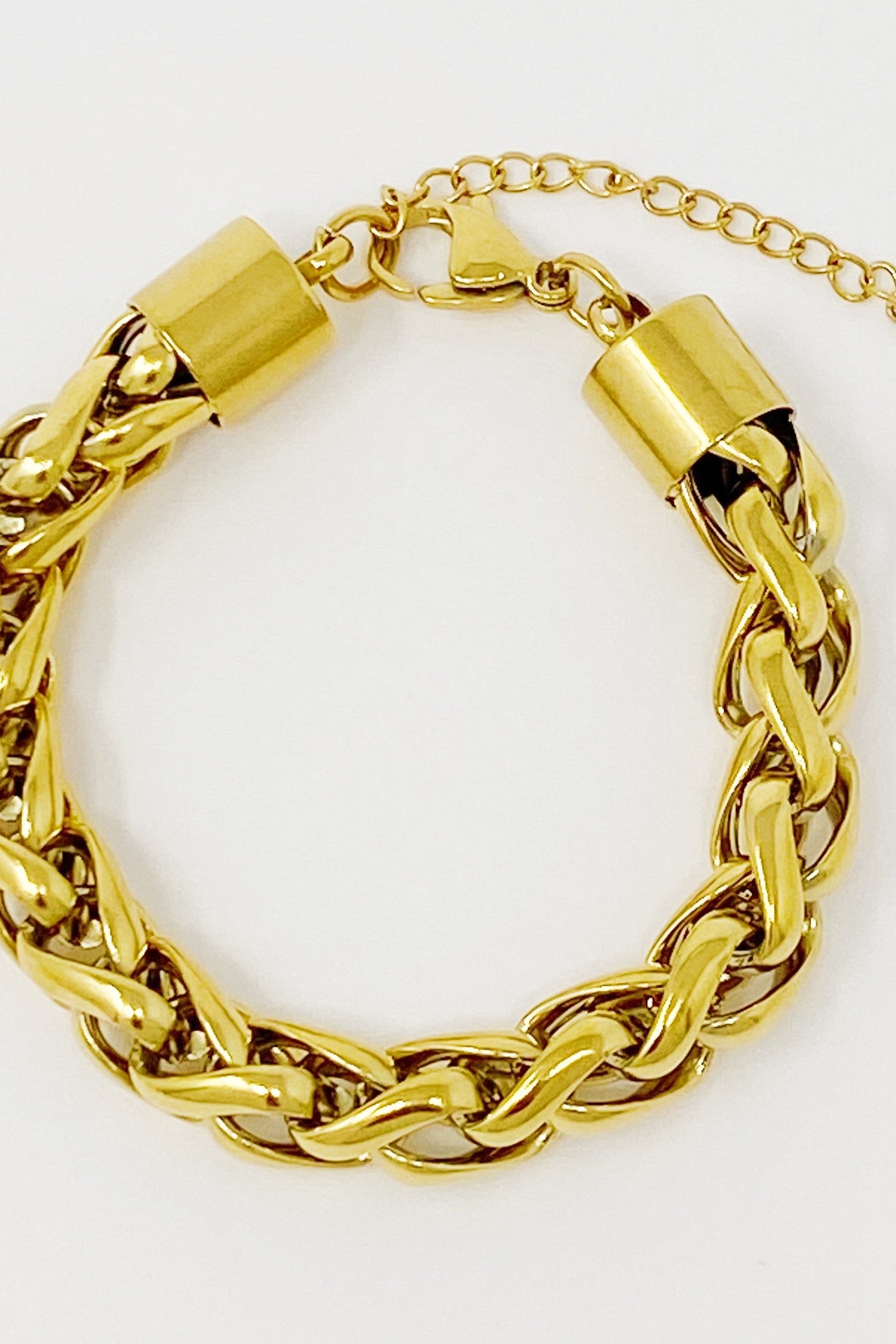 Bold And Edgy Chain Bracelet Ellisonyoung.com