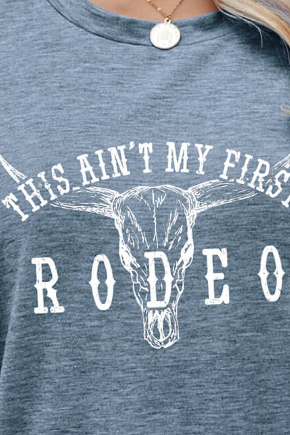 THIS AIN'T MY FIRST RODEO Tee Shirt Branding Iron Western Wear