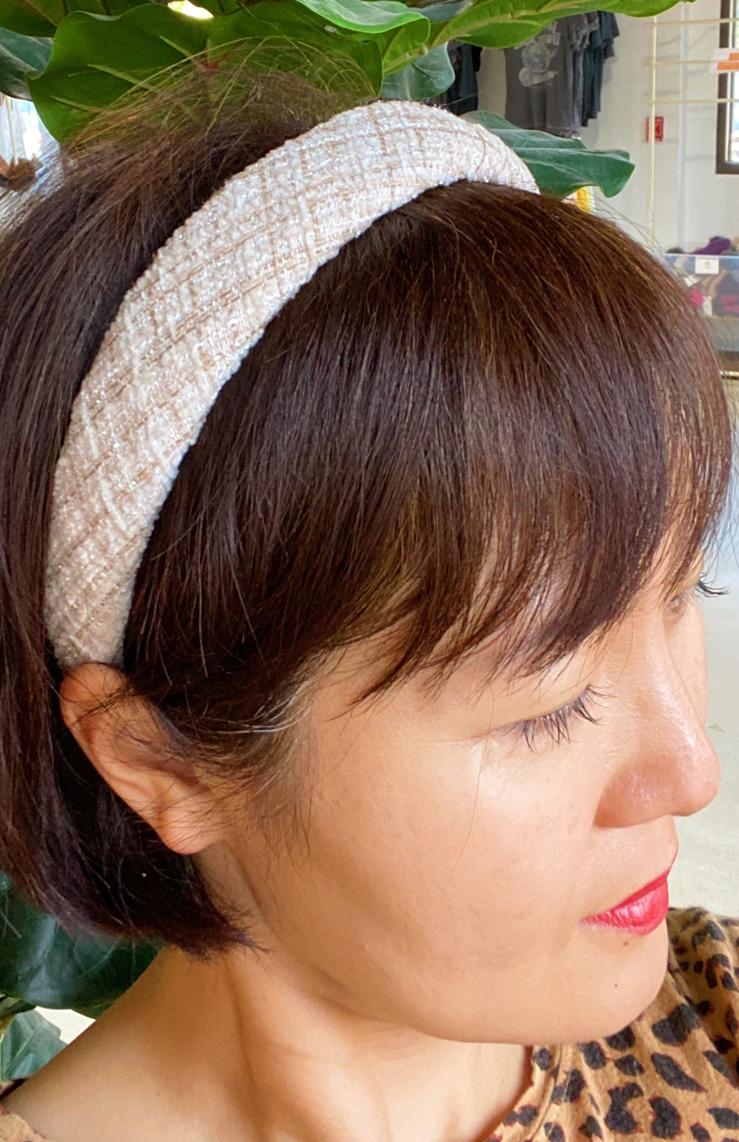 Astoria Tweed Headband Ellisonyoung.com