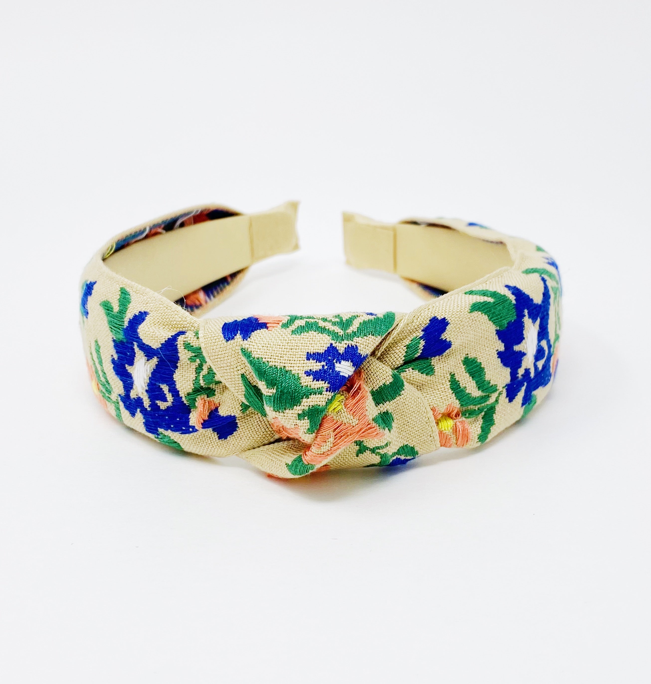 French Floral Embroidered Headband Ellisonyoung.com