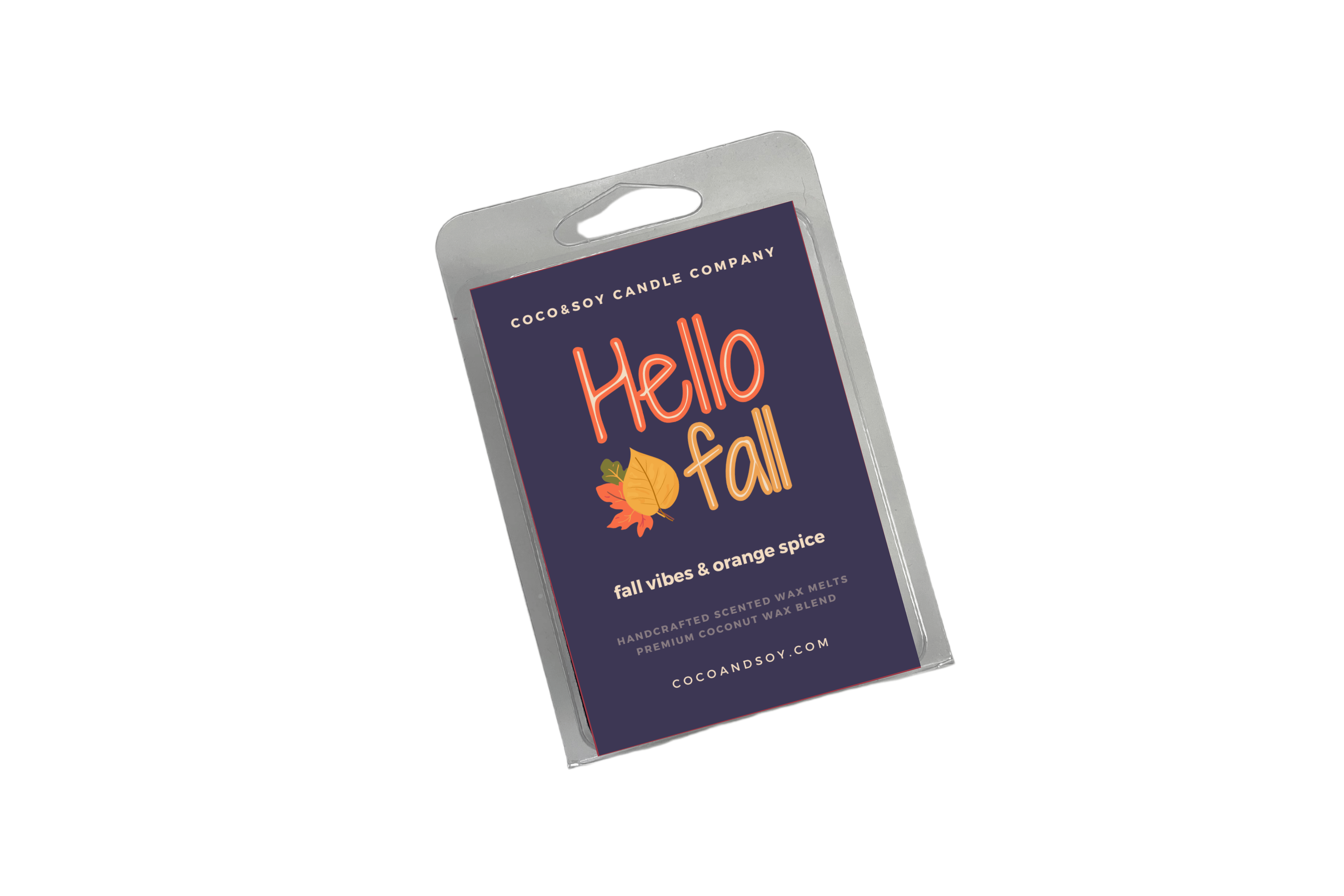 Hello Fall Wax Melts & Candles CocoandSoy Candle Company