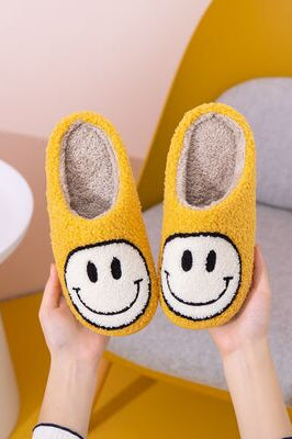 Melody Smiley Face Slippers Trendsi