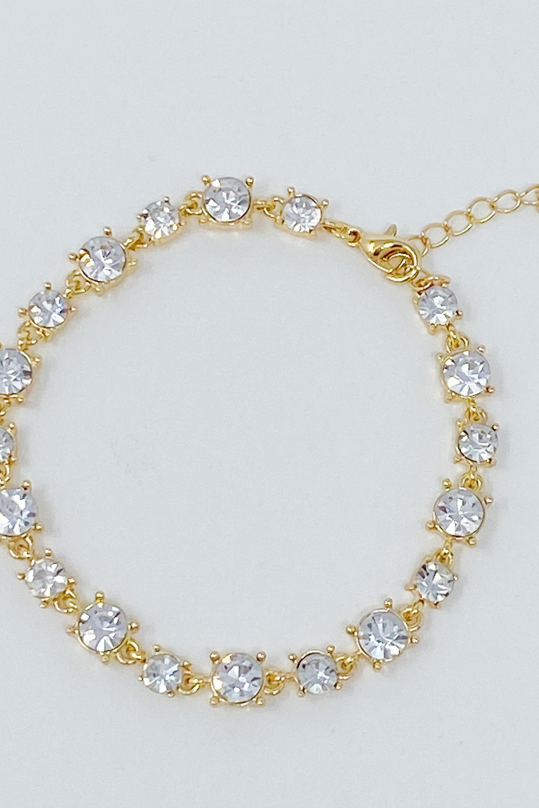 Crystals All Around Bracelet Ellisonyoung.com