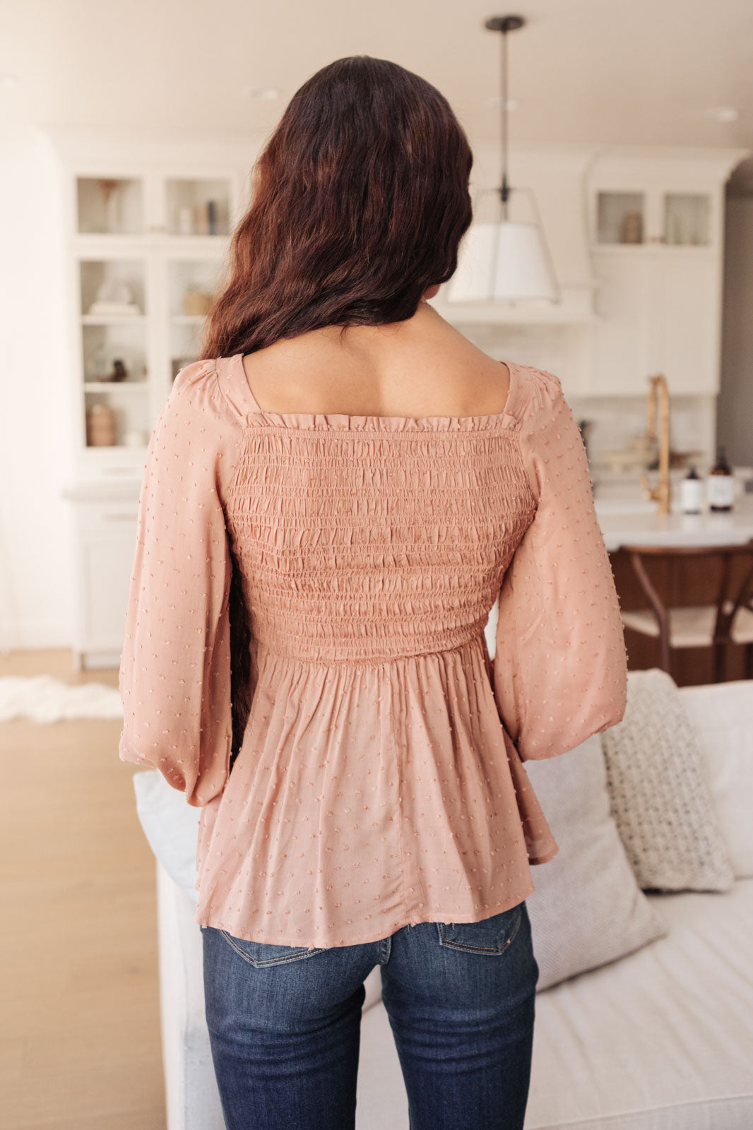 Always Lovely Top In Mauve Ave Shops