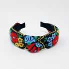 French Floral Embroidered Headband Ellisonyoung.com