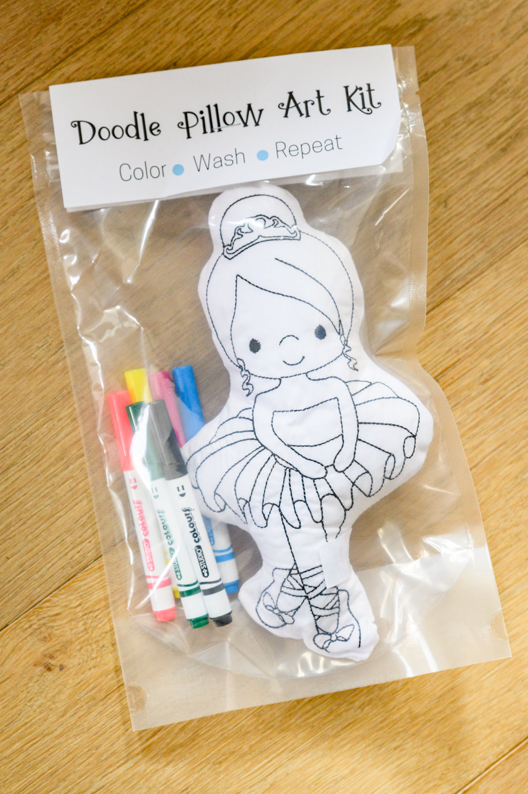 Ballerina Doodle Coloring Activity Doll Ave Shops