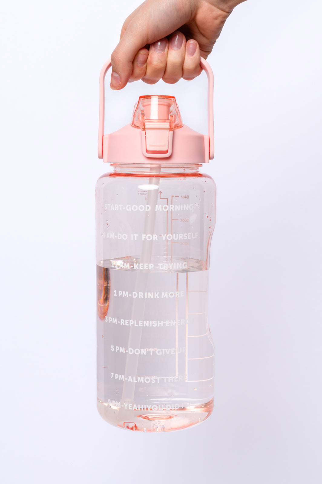 Elevated Water Tracking Bottle in Pink Ave Shops
