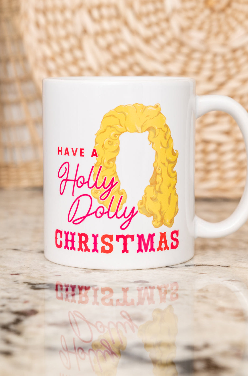 Holly Dolly Christmas Mug Ave Shops