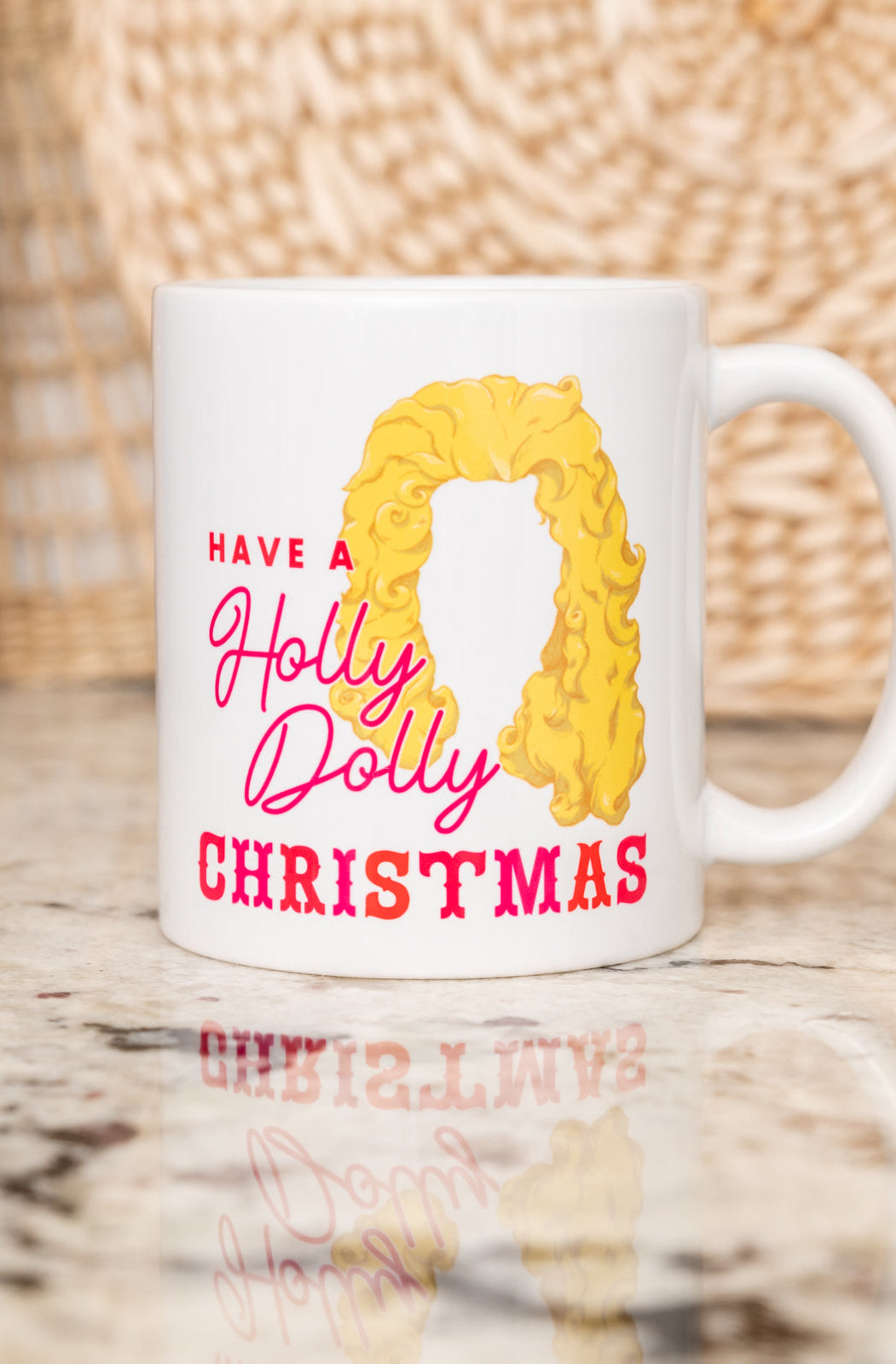Holly Dolly Christmas Mug Ave Shops