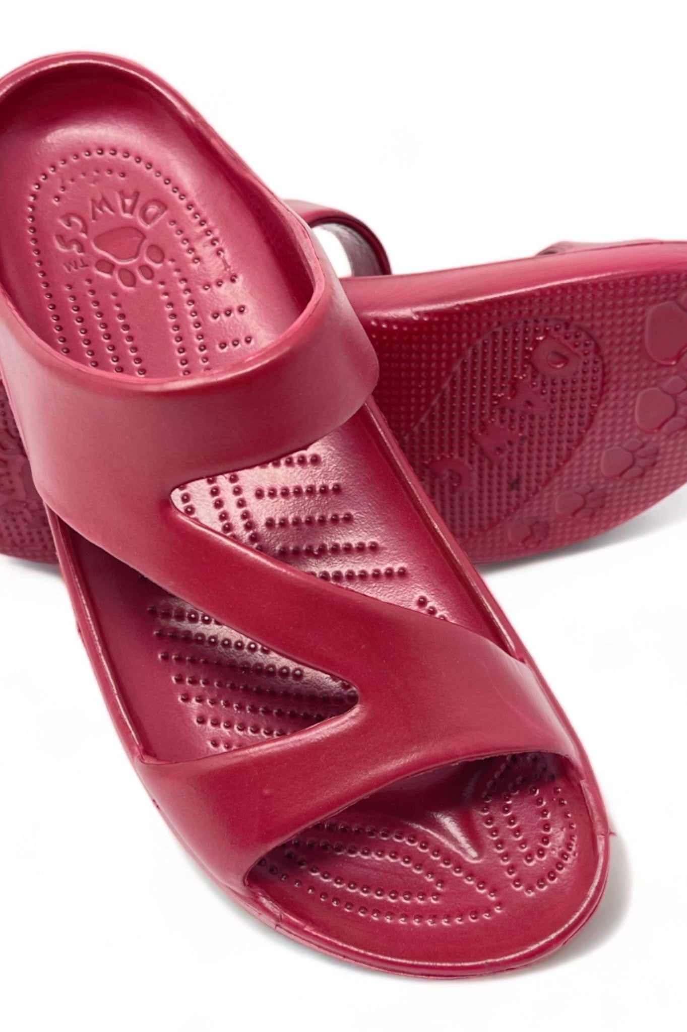 Women's Z Sandals - Burgundy DAWGS USA