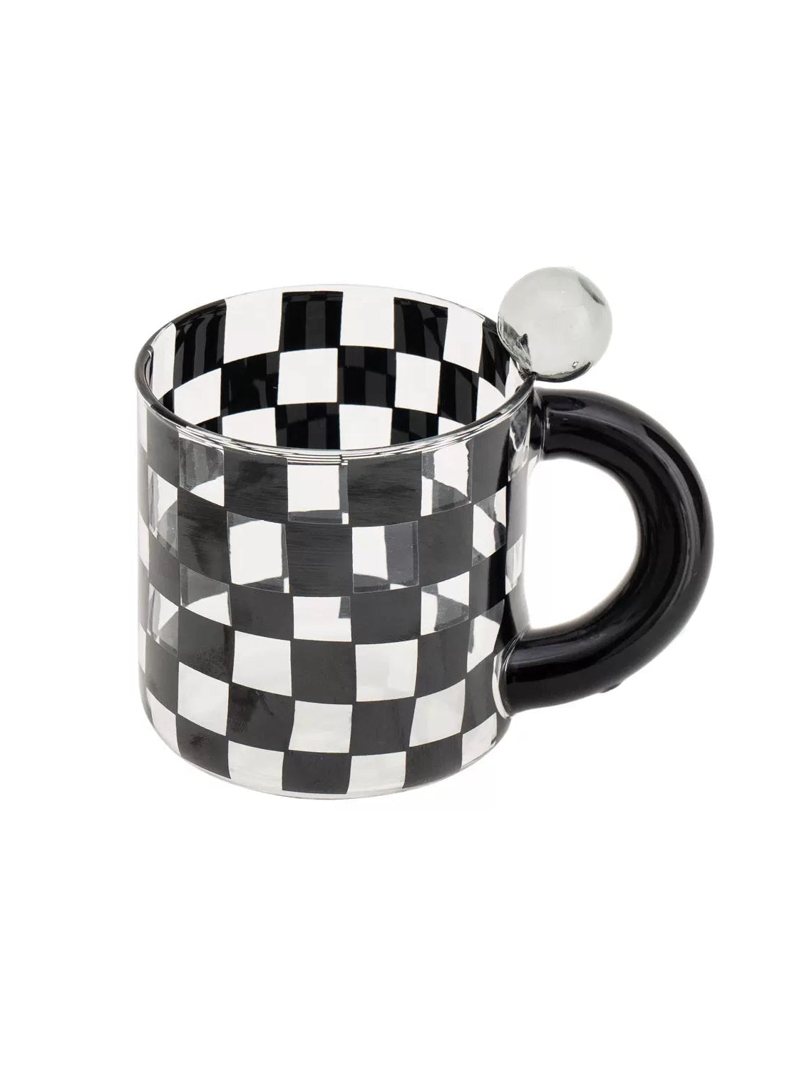 Retro Dot Mug - Checkered Filtrum Home