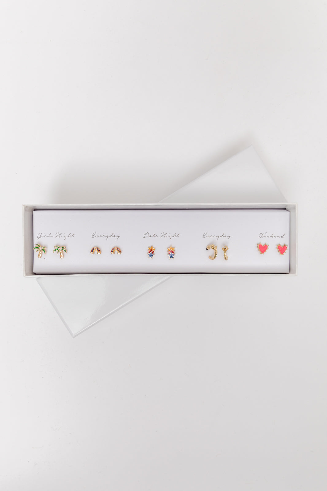 Sunny State Of Mind Box Earring Set Ave Shops