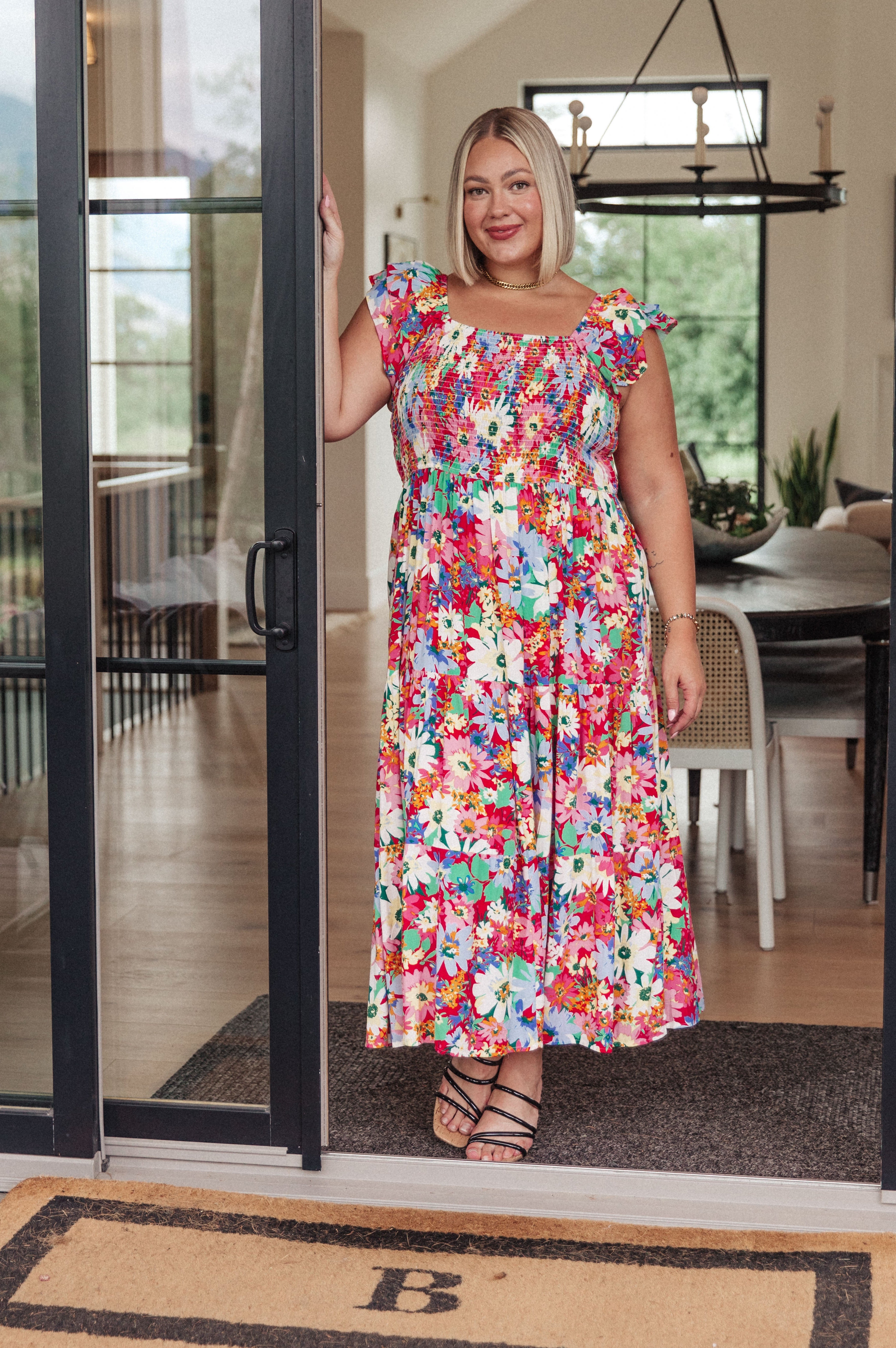 Walk in the Flowers Maxi Dress Ave Shops