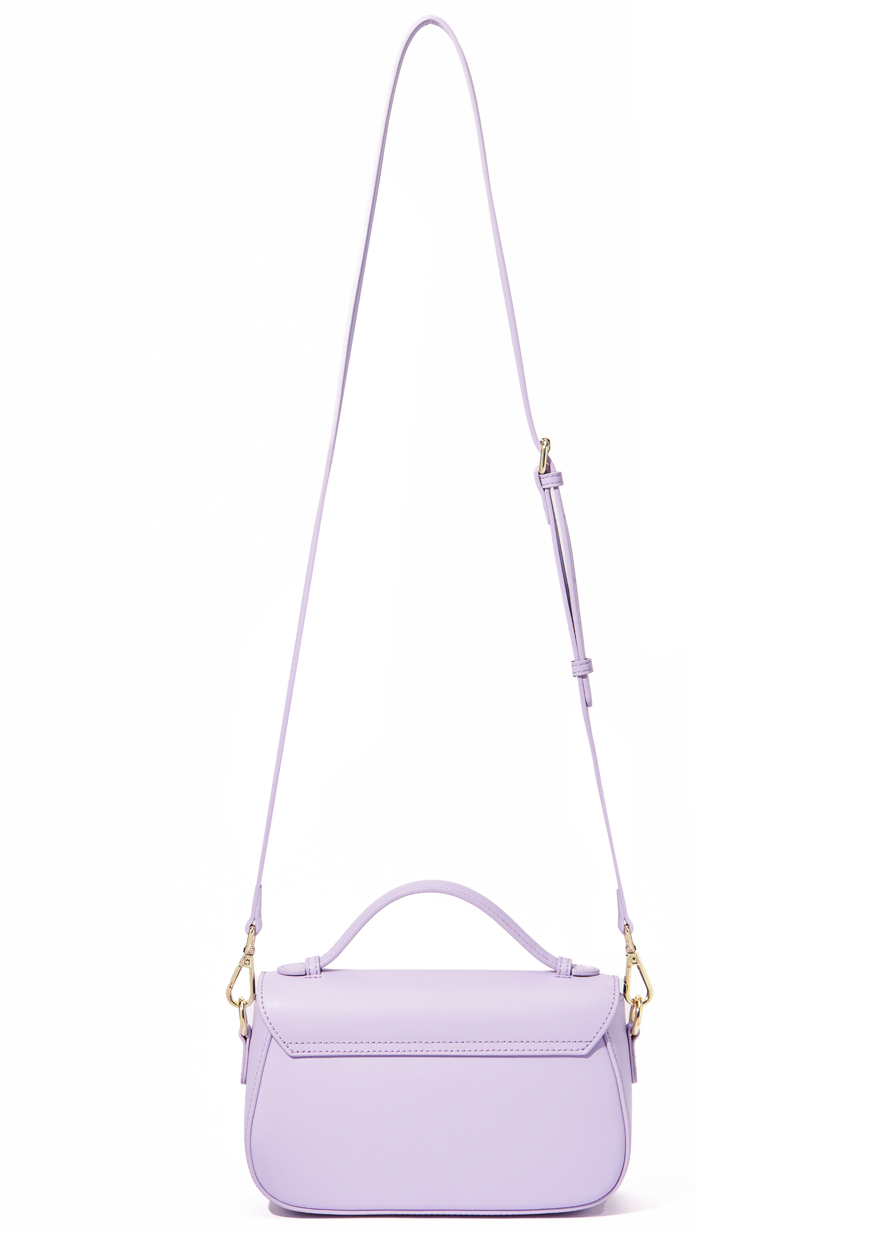 Makoto Leather Bag, Purple Bob Oré