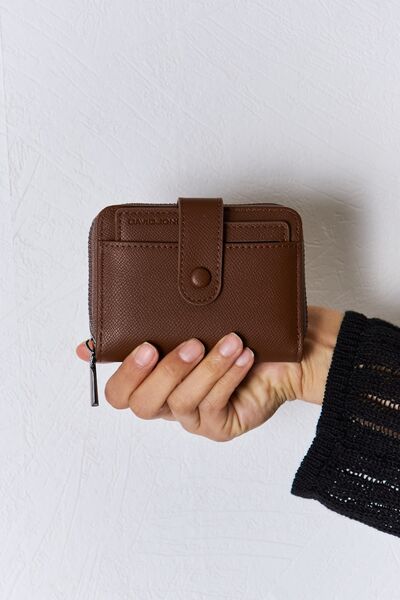 David Jones PU Leather Mini Wallet Trendsi