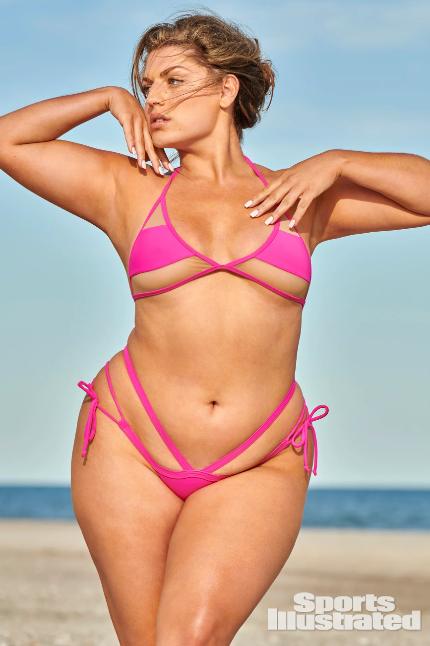 Ella Mesh Pink Brazilian Bikini set Lybethras Swimwear