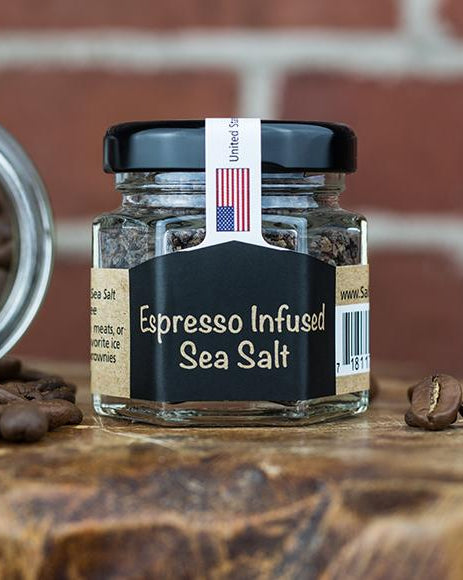 Espresso Infused Sea Salt The Salt Cellar