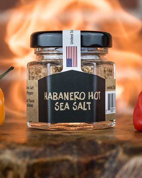 Habanero Hot Sea Salt The Salt Cellar