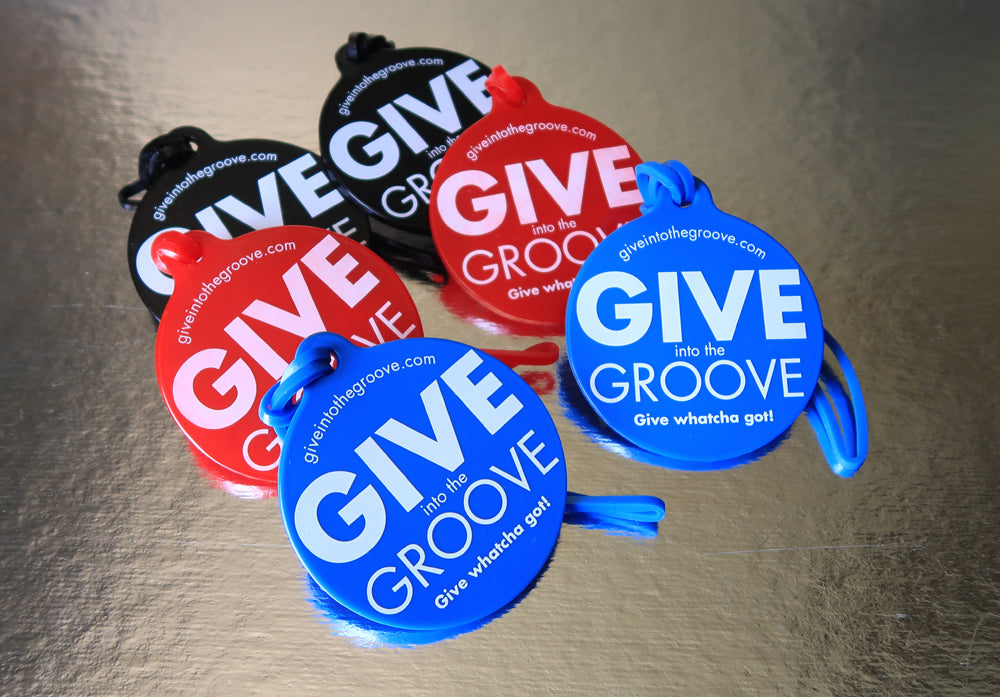 Give Into The Groove Luggage Tag The Groovalution