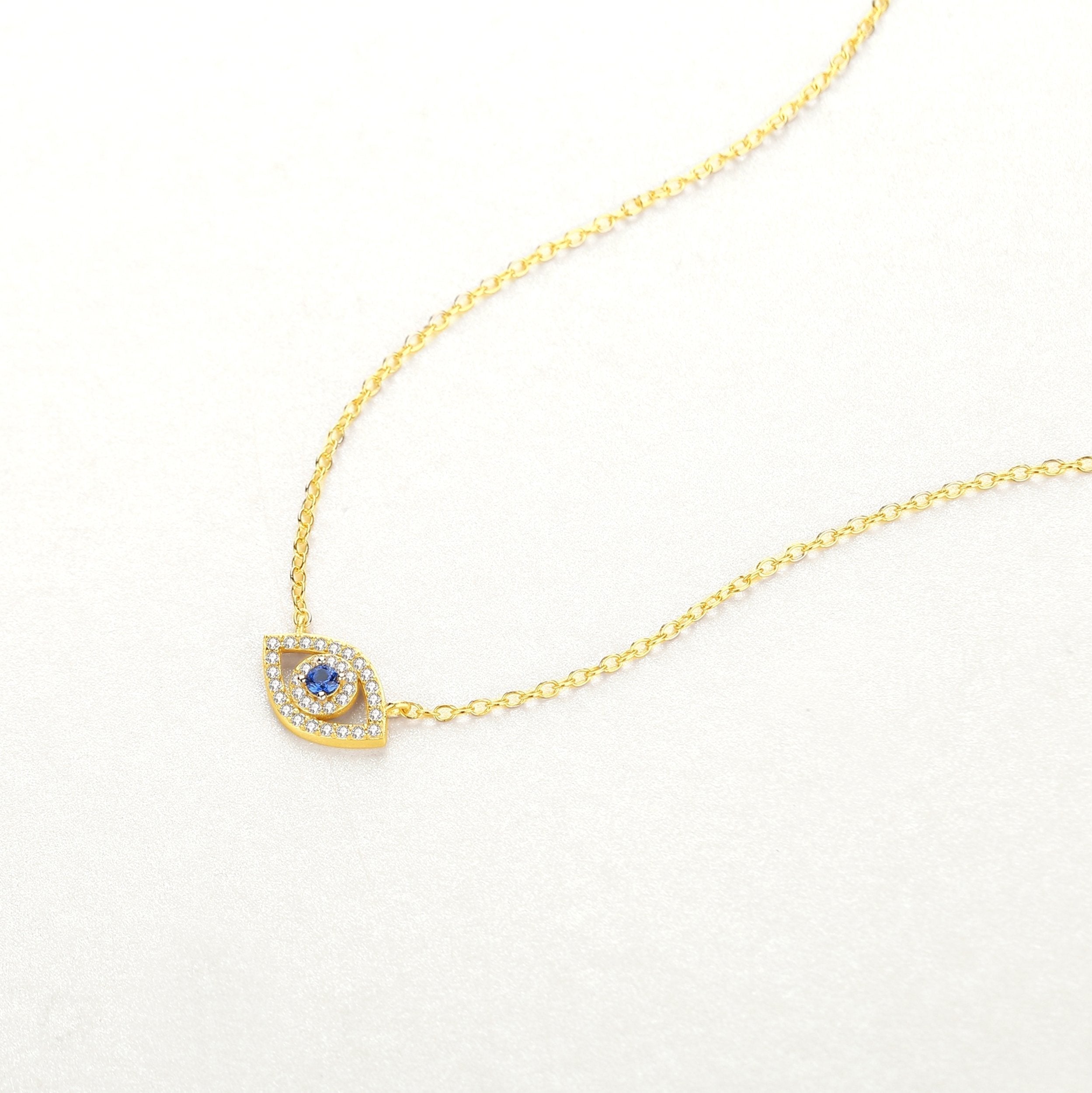 Evil Eye Necklace Lavishe Jewelry