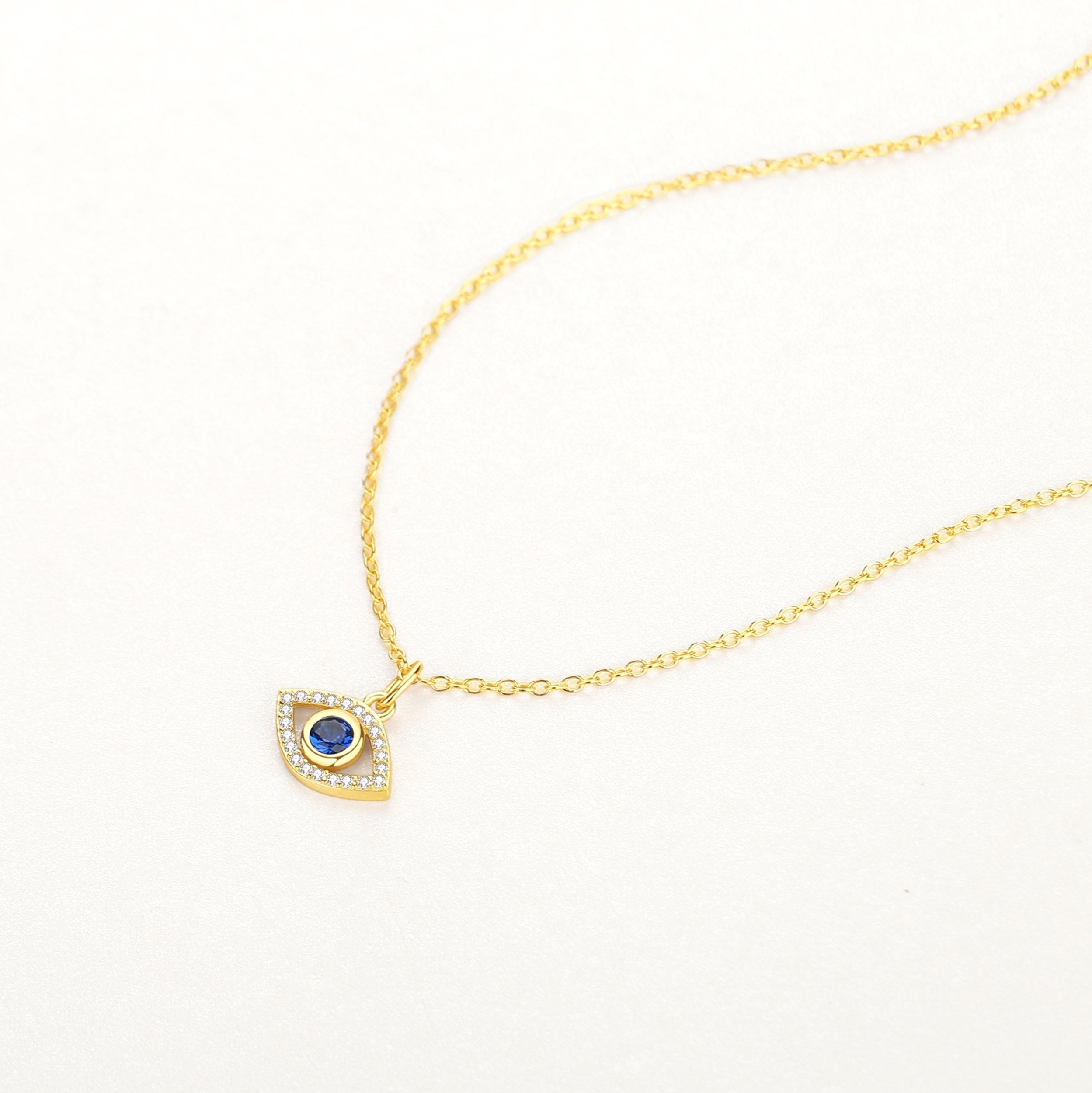 Evil Eye Necklace Lavishe Jewelry