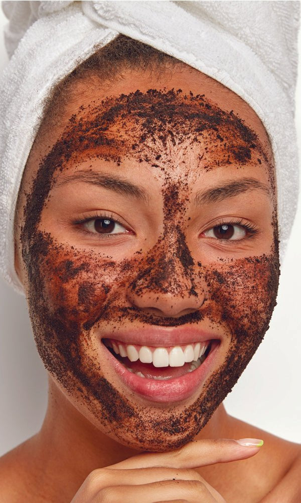 Organic Espresso Cacoa Brightening Face Mask Glimmer Goddess® Organic Skin Care