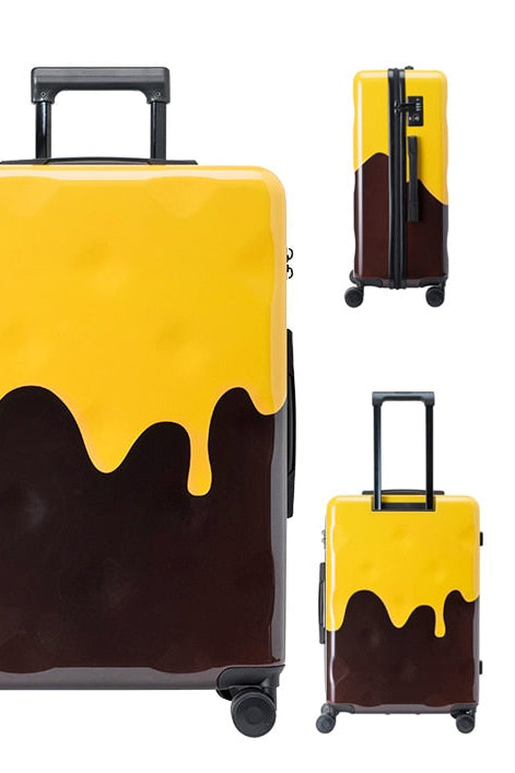 Artist Spill On Distressed Luggage The Groovalution