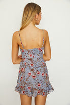 Floral Cami Mini Dress One and Only Collective Inc