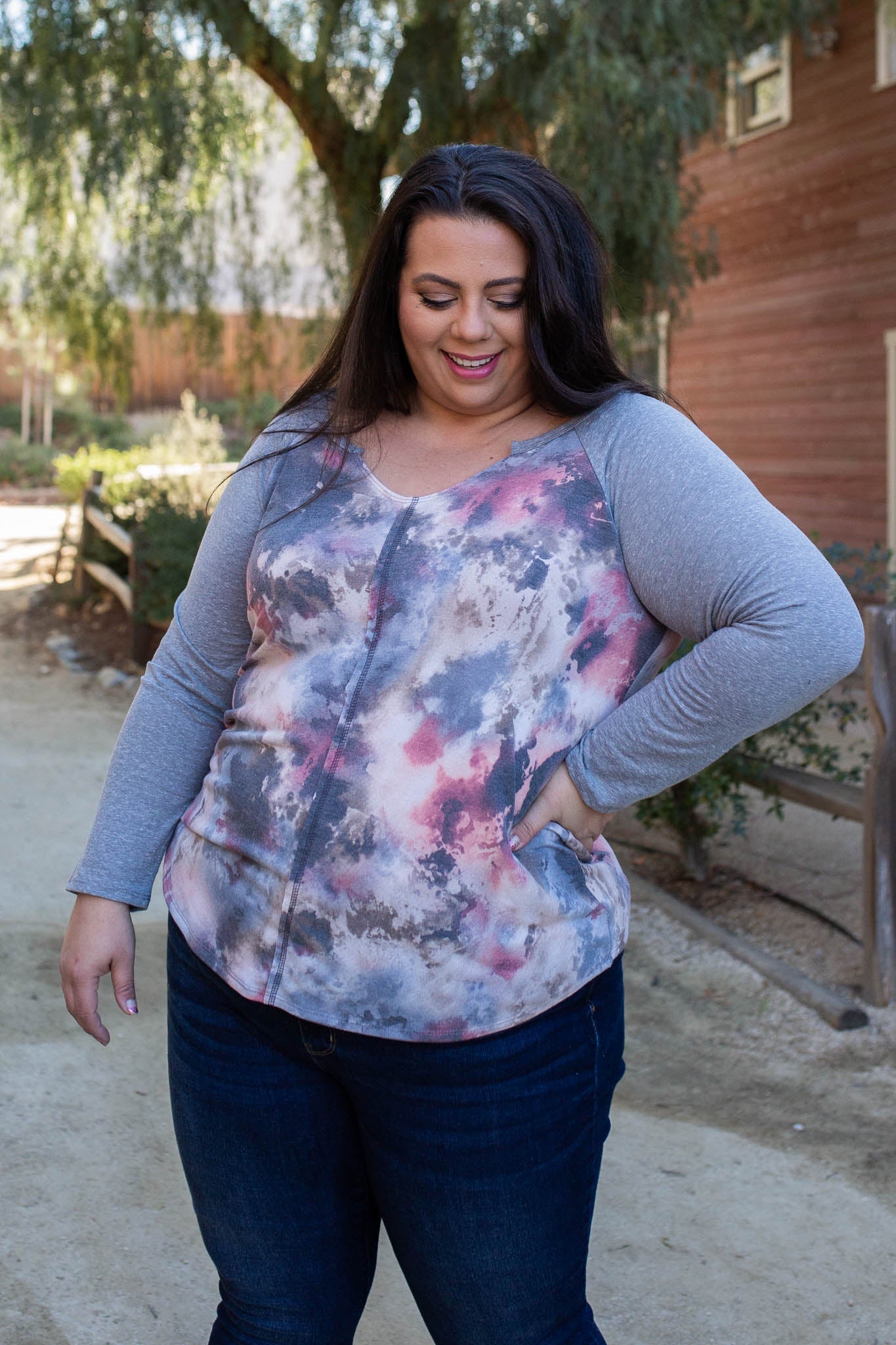 Geode Raglan Top Boutique Simplified