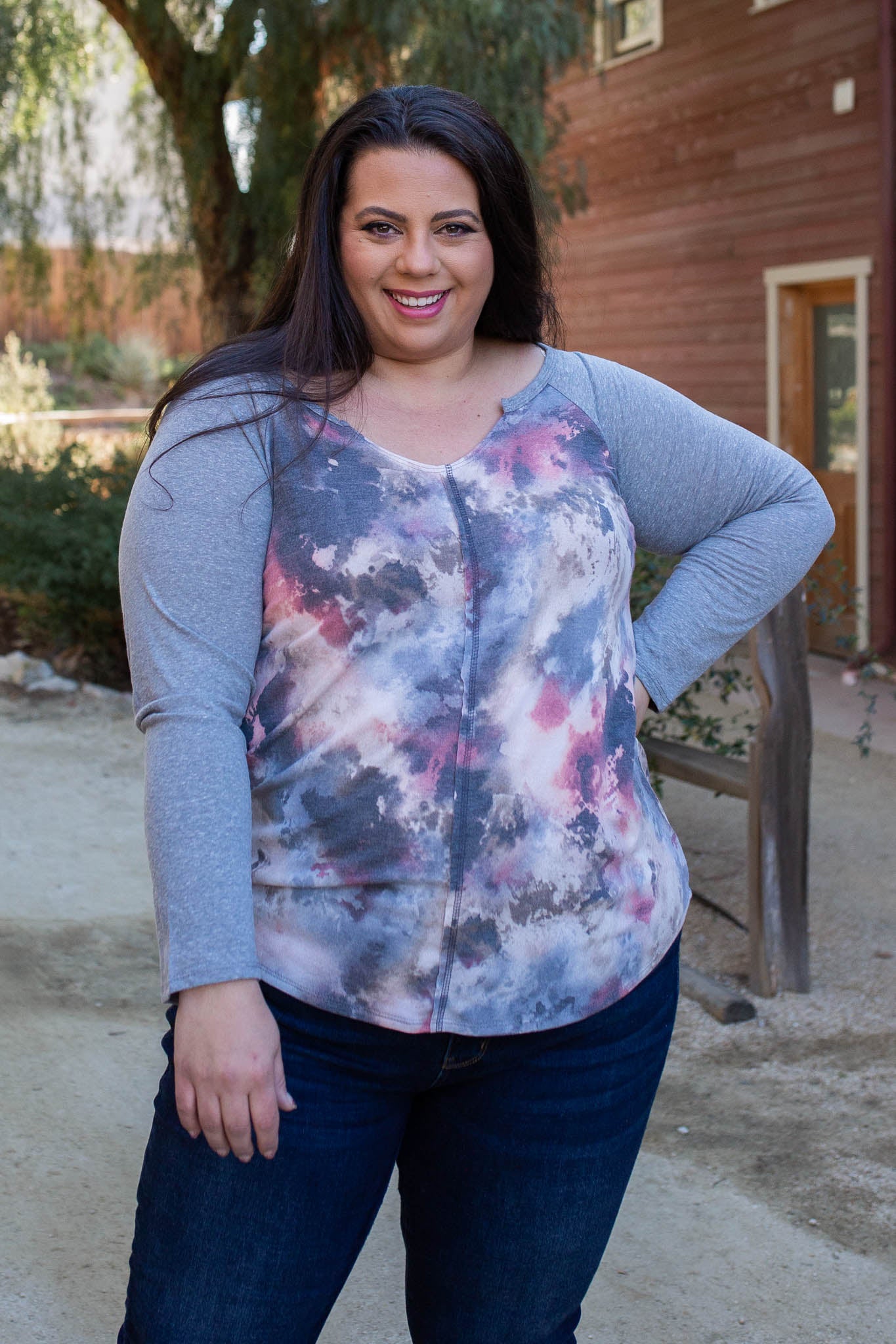 Geode Raglan Top Boutique Simplified