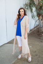 On the Fringe Duster Cardigan Boutique Simplified