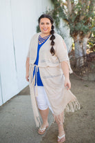 On the Fringe Duster Cardigan Boutique Simplified