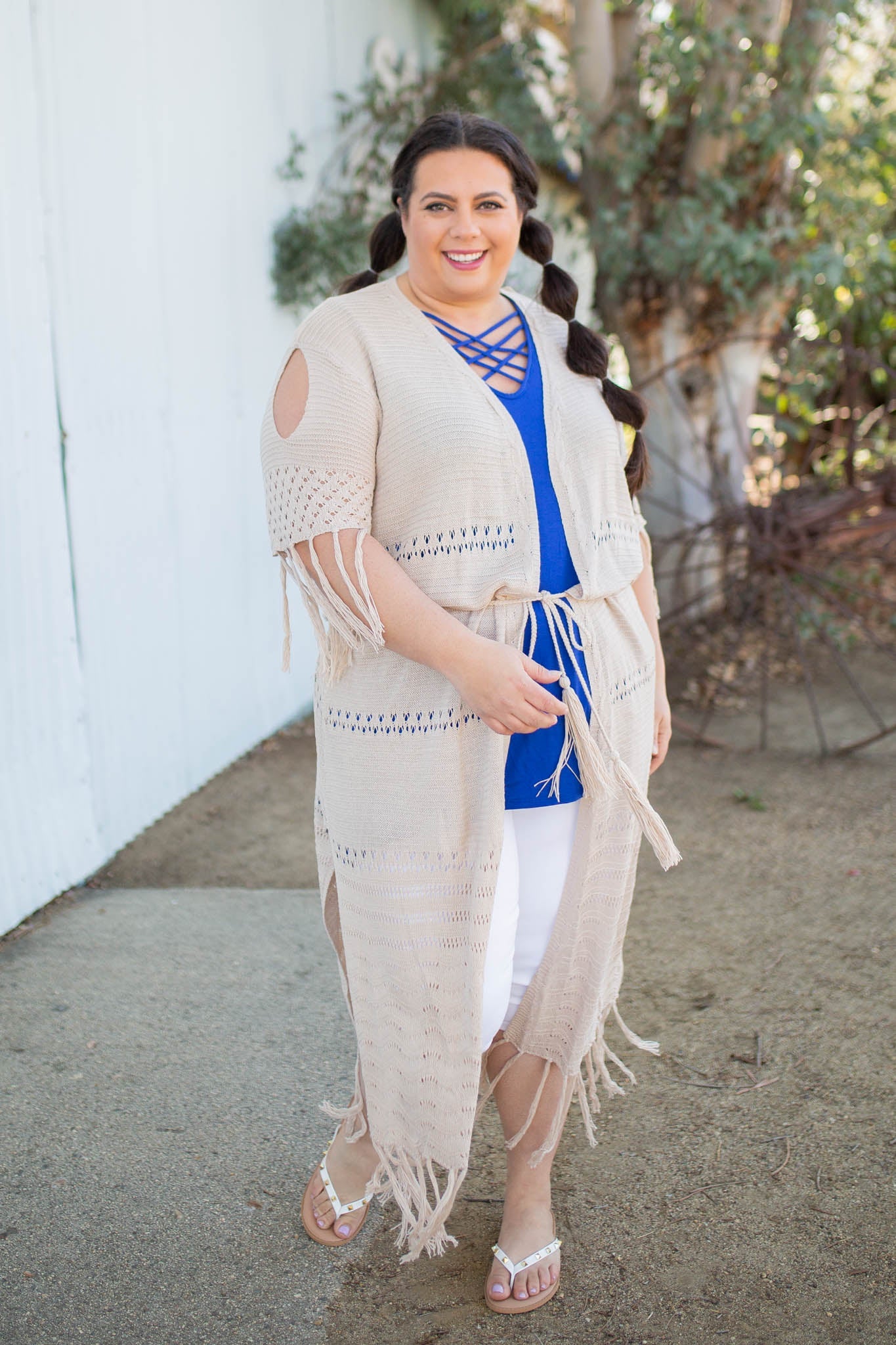 On the Fringe Duster Cardigan Boutique Simplified