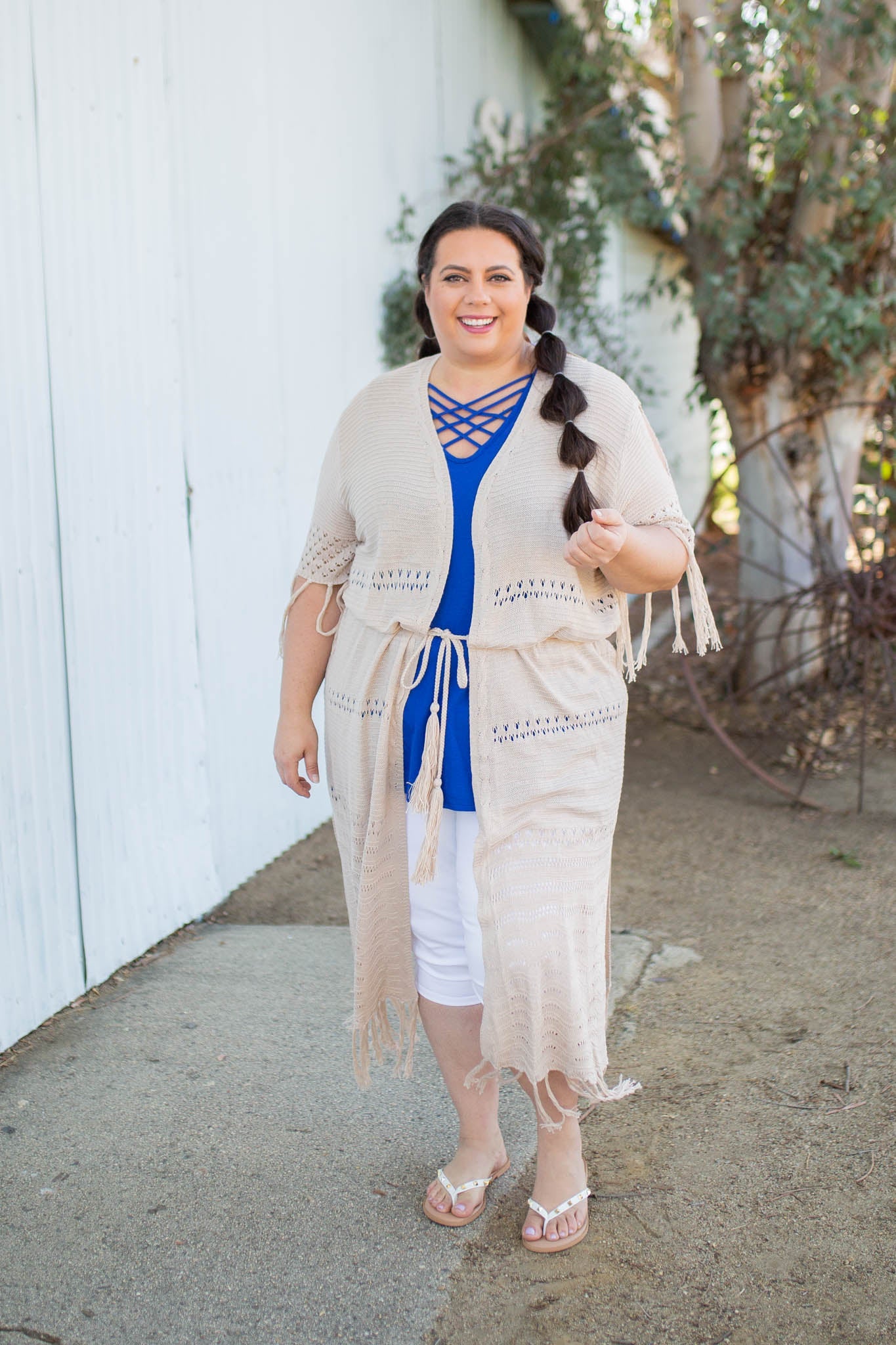 On the Fringe Duster Cardigan Boutique Simplified