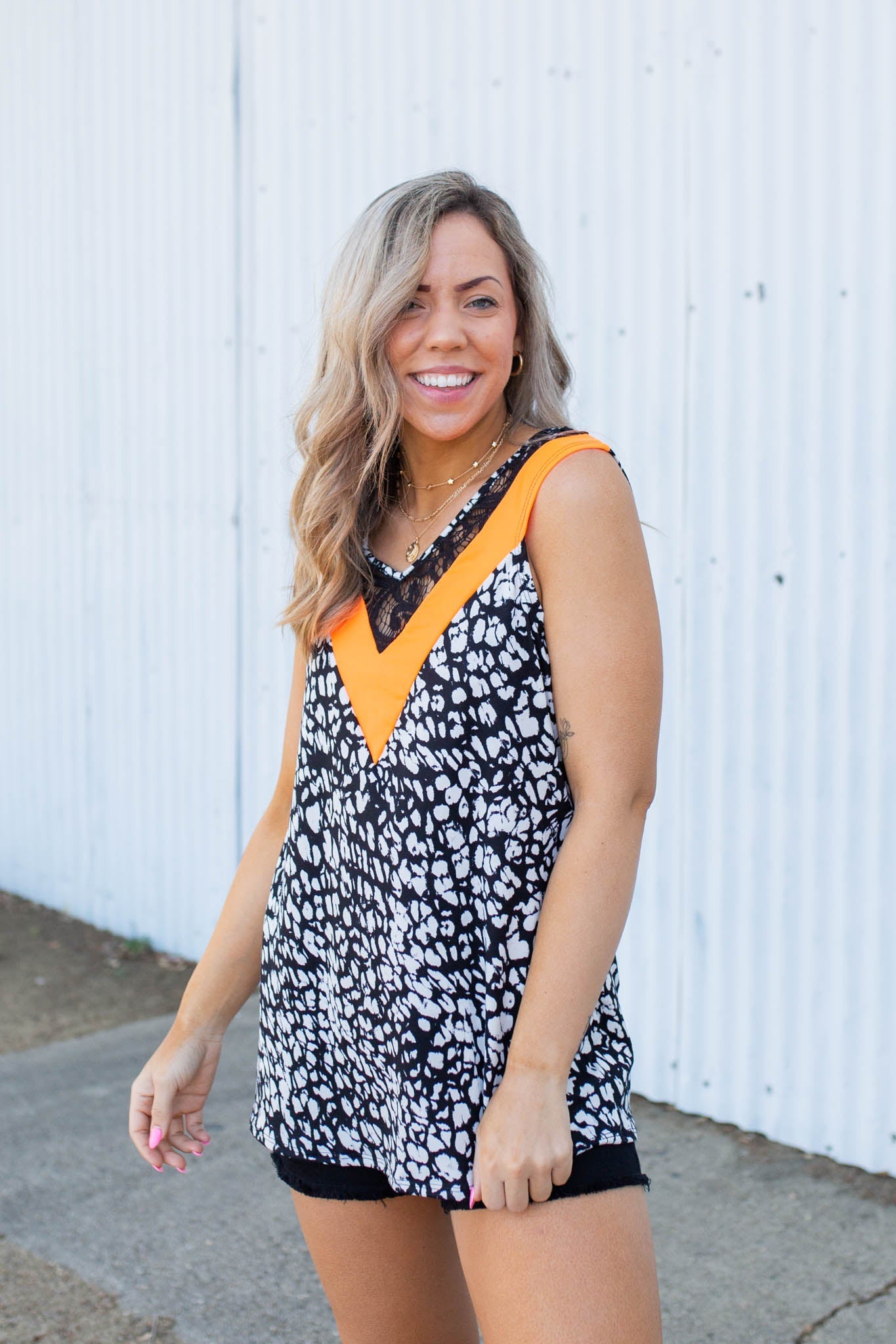 Always Stand Out Sleeveless Top Boutique Simplified